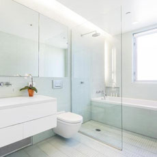 Bathroom Glass partitions